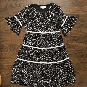 Piper and Scoot Floral Tiered Dress Size XS